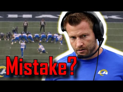 Did Sean McVay make a MISTAKE not going for 2 to go down 3? | Los Angeles Rams Vs Seattle Seahawks