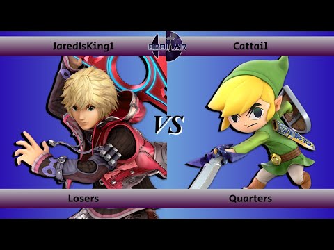JaredIsKing1 (Shulk) vs Cattail (Toon Link) - Orbitar 100 - Losers Quarters