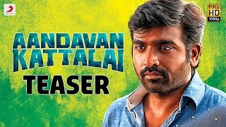 Aandavan Kattalai - Official Teaser | Vijay Sethupathi, Rithka Singh | K | Tamil