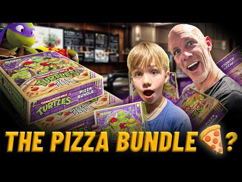 We Opened the Magic The Gathering TMNT Pizza Bundle… This Is Awesome