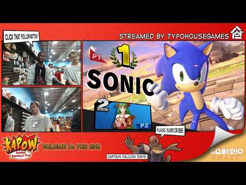 Kapow Smash December 2018 - Typo| Sonido(Sonic) Vs Stache(Palutena) - Ultimate Winners Finals