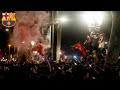 Angry Barca Fans gather outside the Camp Nou after Messi announced he's leaving the Club