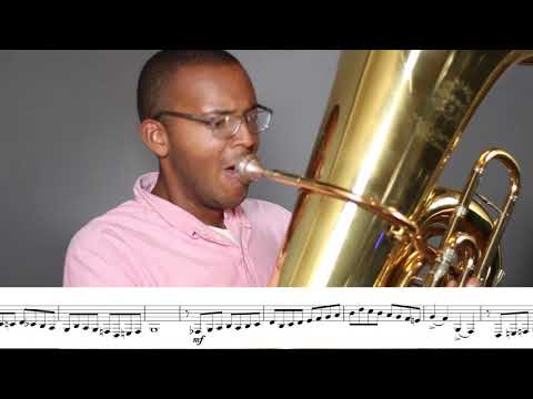 2020-2021 TMEA All State Tuba Etude #3 (#58 from 78 Studies by Grigoriev)