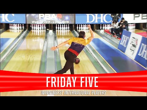Friday Five - All-time winningest international players on the PBA Tour