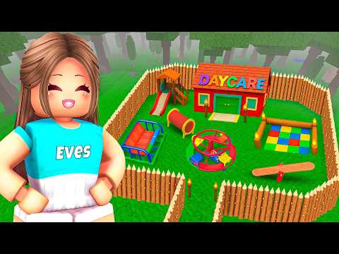 I Built A DAYCARE BASE in 99 Nights in The Forest!