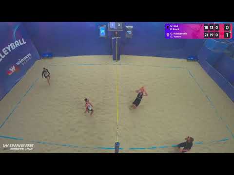 23:55 M.Kisil / P.Koval  - O.Haidarenko / O.Yurtov|Winners Beach Volleyball