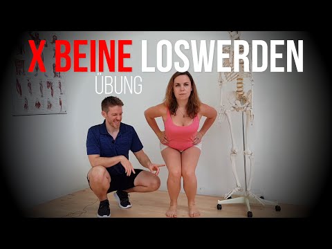 X Beine loswerden schnelle Übung (für überall)