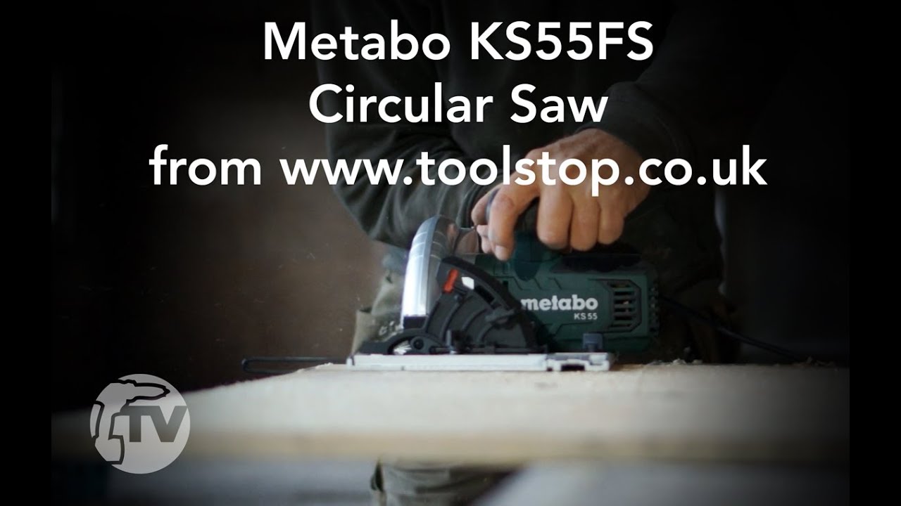 Metabo KS 55 FS ръчен циркуляр 1200W 160mm – видео
