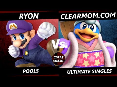 NO CAPS 9/13/19  - Ryon (Mario) vs Clearmom.dom (King DDD) Smash Ultimate Pools