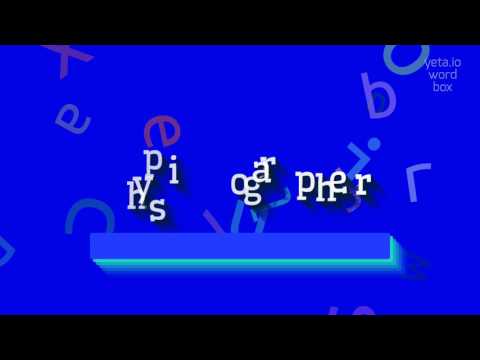 PHYSIOGRAPHER - HOW TO PRONOUNCE PHYSIOGRAPHER? #physiographer