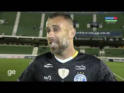GUARANI 1X2 CONFIANÇA - RAFAEL SANTOS - ENTREVISTA PÓS JOGO