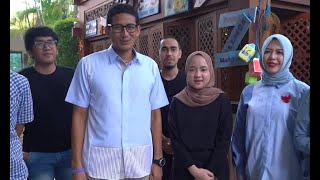 Download lagu Sandiaga Uno Tampil Bersama Nissa Sabyan di Sejumlah Kota mp3