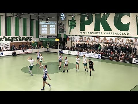 Samenvatting korfbalduel Blauw-Wit - PKC