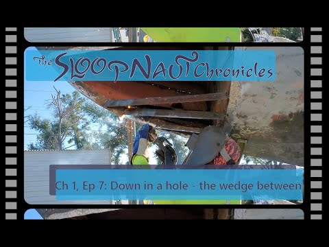 Anchor locker and below waterline welding on our steel Bruce Roberts sailboat | Ch 1 Ep 7