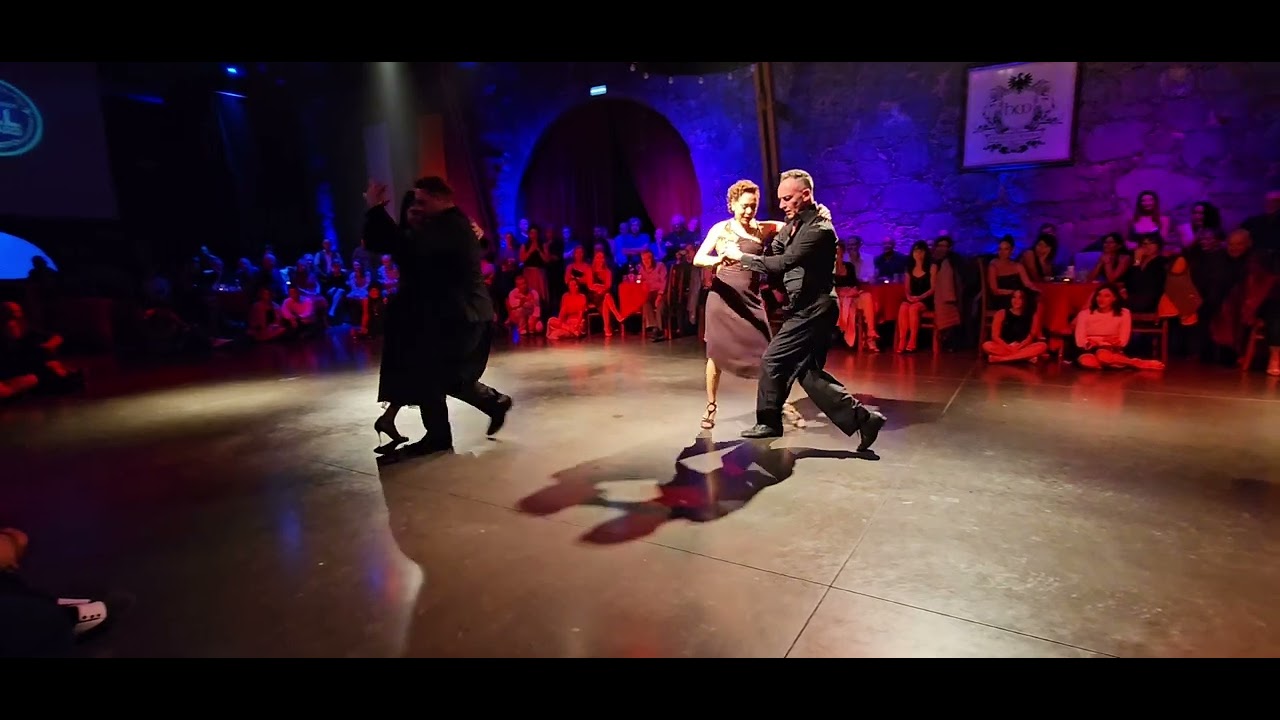 Video thumbnail for Sergiy Podbolotnyy/Ines Bogado y Joe Corbata/Lucila Cionci no 11° Milongueros All Aboard on 24/11/23