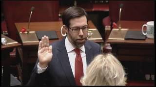 Senator Squadron's 2017 NY Senate Oath of Office