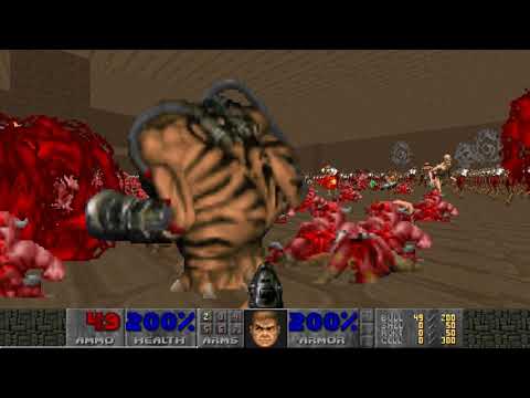 Doom 2 Feckyoo - MAP 3 UV-MAX [TAS] in 10:42