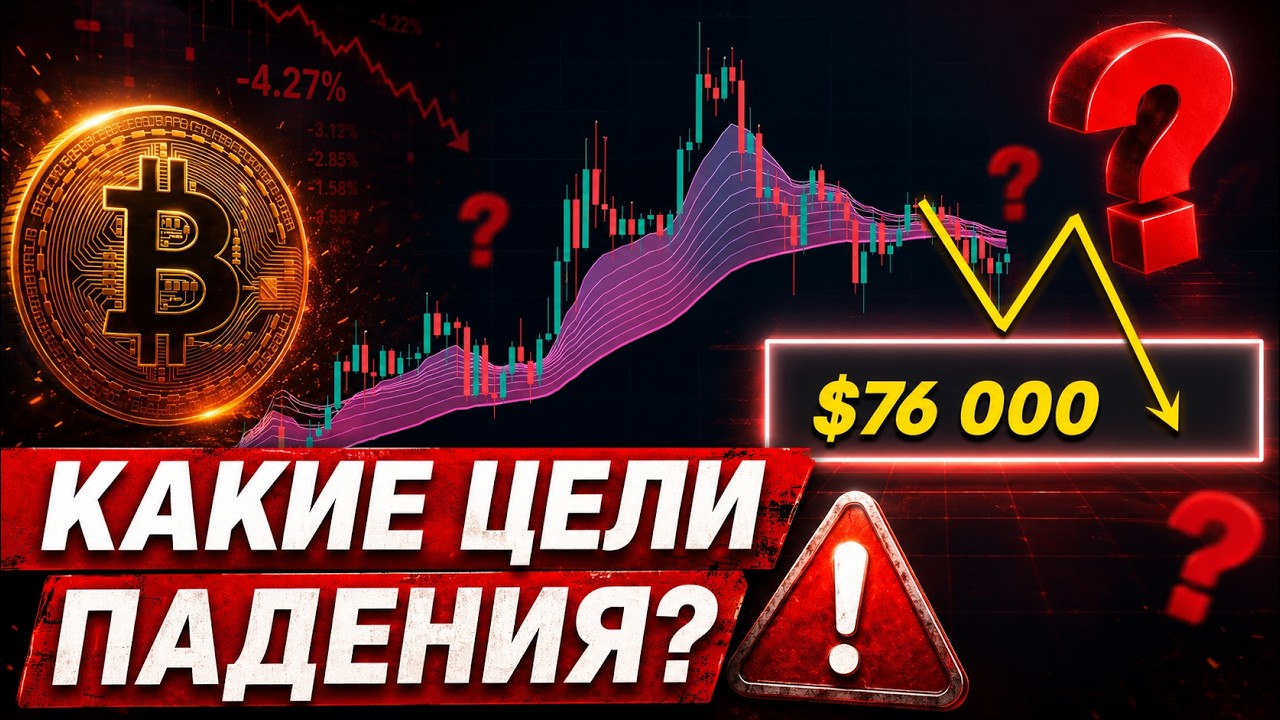 ❗️БИТКОИН – ЖДЕМ ПОГРУЖЕНИЕ ВНИЗ!