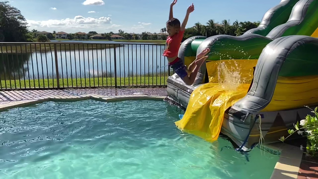 Pool Jumps Time Lapse