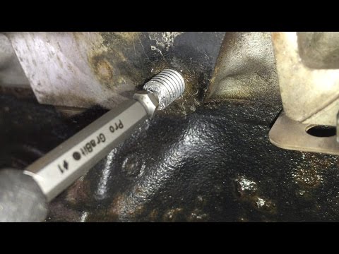 Ford 4.6L 5.4L 6.8L 3v Engines: Broken Exhaust Manifold Stud Removal