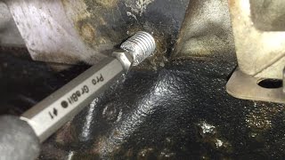 Ford 4.6L 5.4L 6.8L 3v Engines: Broken Exhaust Manifold Stud Removal