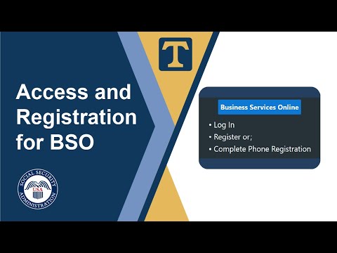 Access and Registration for BSO