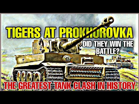 Tiger Is vs T34s at The Battle of Prokhorovka: Who Won The Greatest Tank Battle in History?