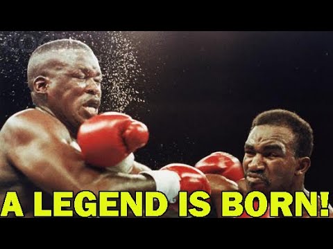 Evander Holyfield vs James 'Buster Douglas' Holyfield is undisputed Champion.