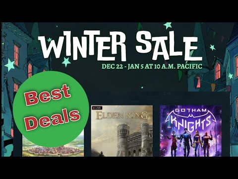 Steam Winter Sale 2022 -  Quick List of the Best Deals Found So Far