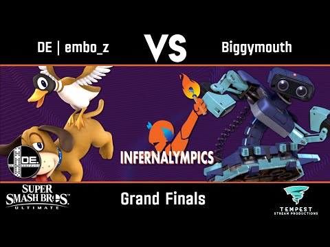 DE | embo_z (Duck Hunt) VS Biggymouth (ROB) - Grand Finals - Domino Effect: Infernalympics