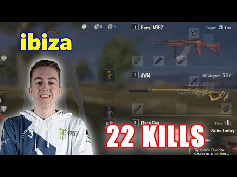 Team Liquid ibiza - 22 KILLS - Beryl M762+AWM - SOLO - PUBG