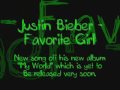 Justin Bieber - Favorite Girl HQ (Lyrics) 
