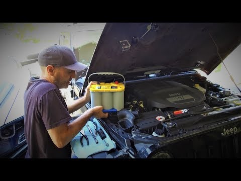 EASY Optima Yellow Top Battery Upgrade for Jeep Wrangler - Optima All The Things!