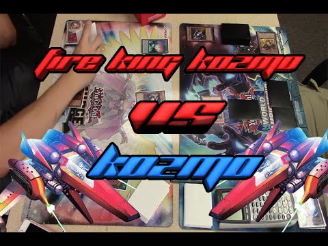 Yu-Gi-Oh Feature Match Fire King Kozmo Vs Kozmo - Full Match (September 2016)