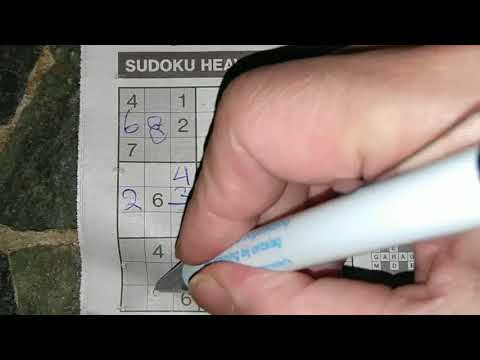 Today two for the price of one. Heavy Sudoku puzzle. (#339) 11-22-2019 part 2 of 2