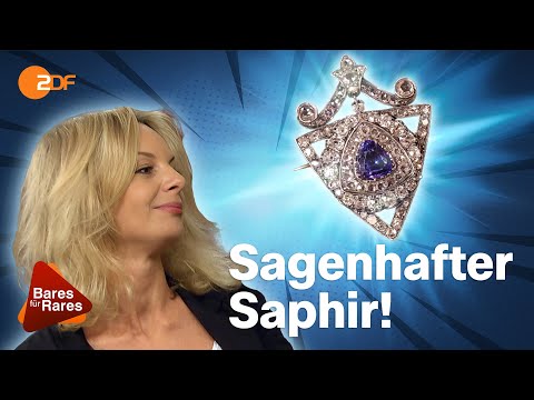 Enorme Expertise: Schönster Saphir der Welt womöglich aus dem Himalaya | Bares für Rares