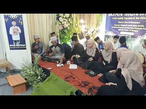 bikin kaget saat nyanyikan Habibi. group rebana dari penanggulan sangat istimewa suaranya