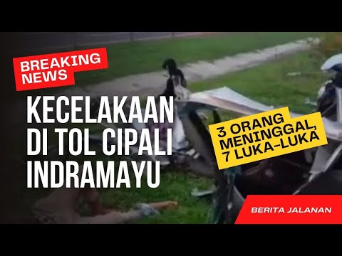 3 Orang Meninggal dan 7 luka-luka, Kecelakaan di Tol Cipali 