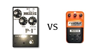 Video thumbnail for Pete Cornish P1 vs First Act Distortion MX510 by shnobel