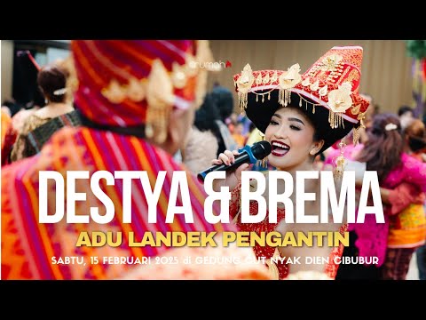 Adu Landek Pengantin Destya & Brema | Padat Anak Beruuu..