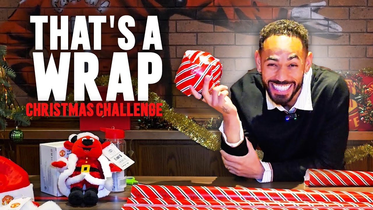 "You Aren't Posting This!" 🤣 | Man Utd Wrapping Challenge 🎁