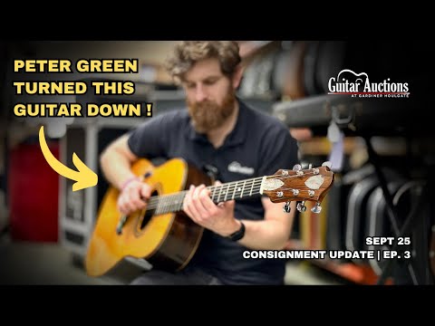 Peter Green Passed on this Guitar & more! | Sept 2025 Guitar Auction Consignment Update | Episode 3