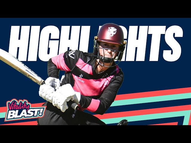Fran Wilson Stars With The Bat | Somerset Women v Essex Women – Highlights | Vitality Blast 2025
