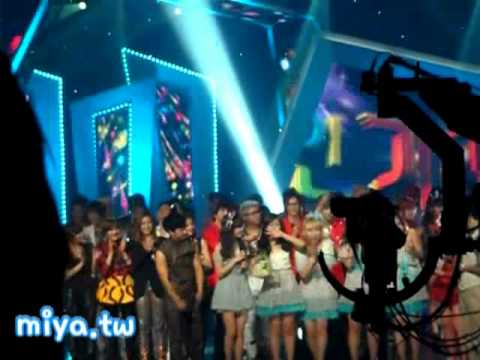 110619 Inkigayo B1A4@secret winner stagefan cam