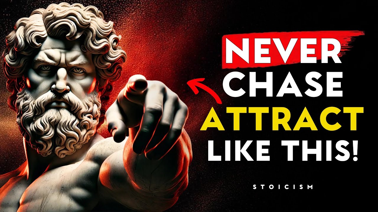 Don’t Chase, Attract - If You Really Want Something, Let It Go and Attract It - STOIC PHILOSOPHY