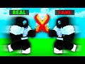 He was pretending to be me, So I 1v1'd him.. (Roblox Bedwars)