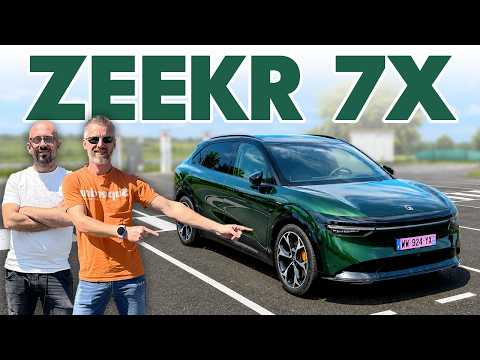 Essai ZEEKR 7X : on vous montre TOUT ! + long trajet !