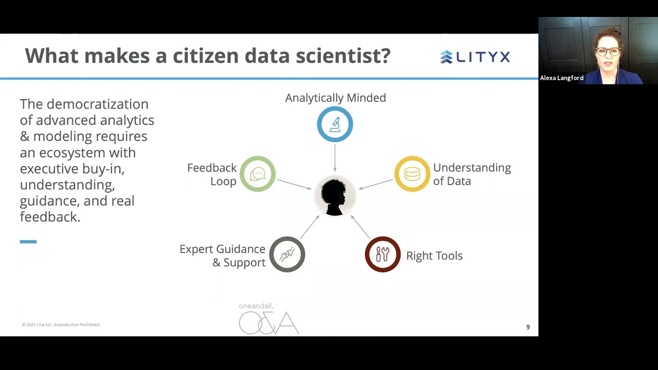 What is a citizen data scientist?