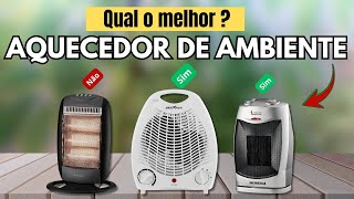Os 3 Melhores AQUECEDORES DE AR /Aquecedor Elétrico de 2025! Qual Aquecedor Comprar?
