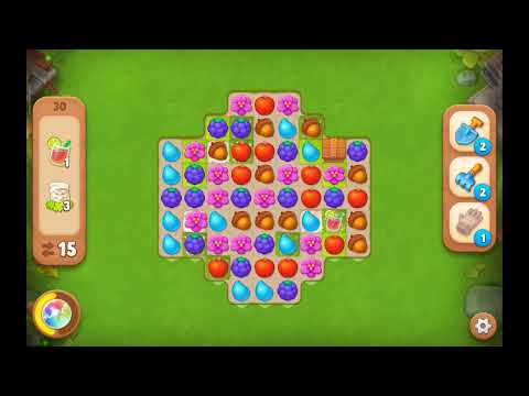 how to beat Gardenscapes level 30